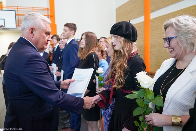 Zakończenie roku szkolnego klas IV w I LO w Białymstoku