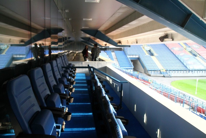 Wisła Kraków zaprezentowała nowe skyboxy na stadionie przy ul. Reymonta [ZDJĘCIA]