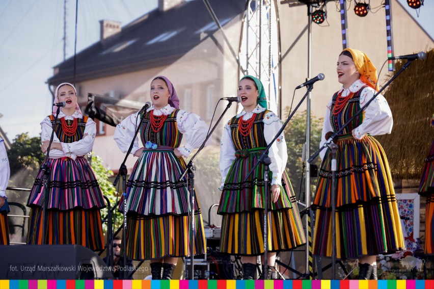 Międzynarodowy Festiwal Folkloru "Podlaskie Spotkania 2020". Było głośno i kolorowo! (zdjęcia) 