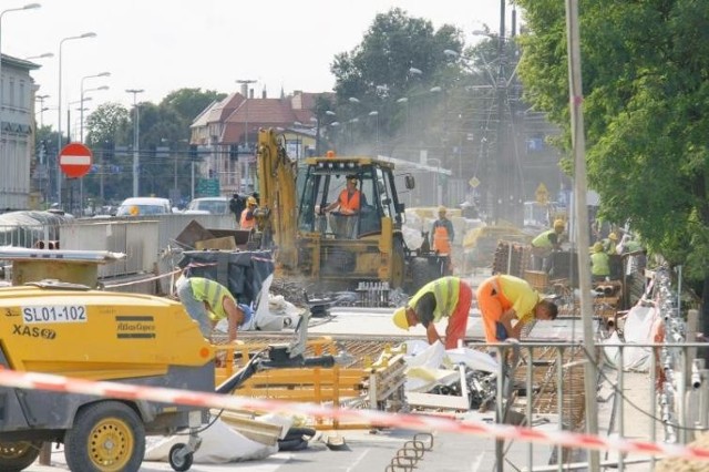 Bydgoszcz. Remont mostów Solidarności z poślizgiem