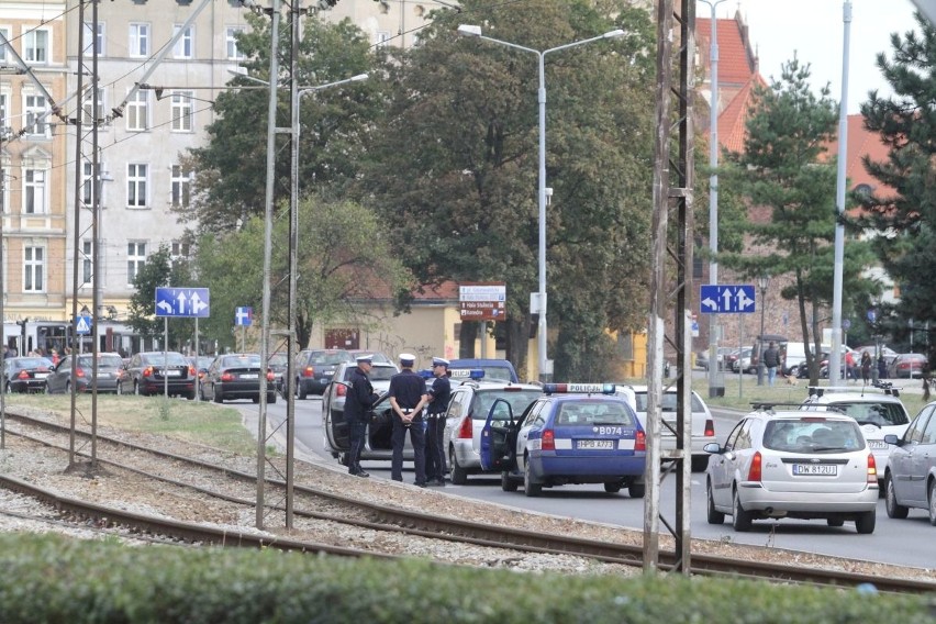 Niecodzienna interwencja policjantów na ul. Drobnera