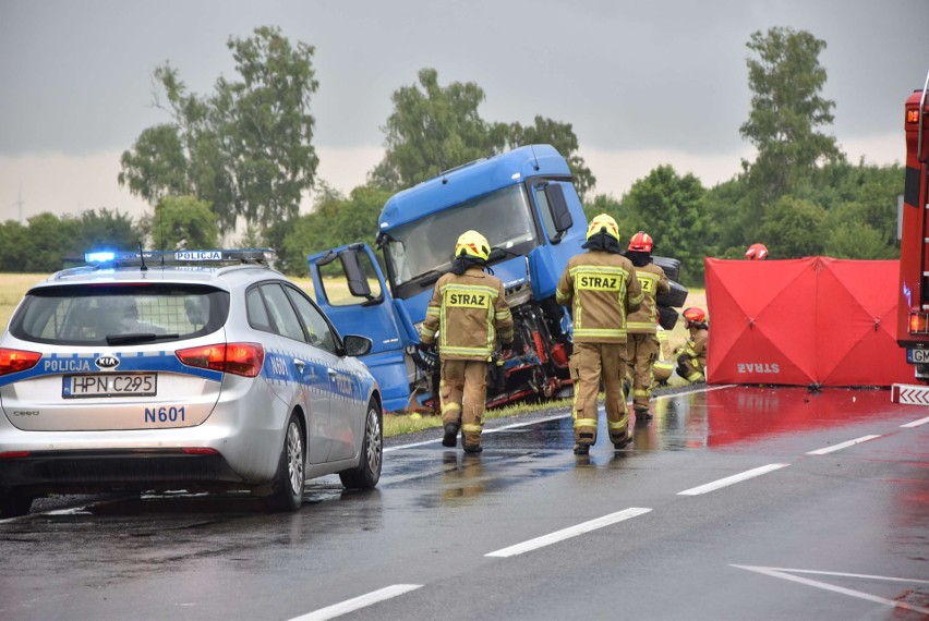 Śmiertelny wypadek na drodze krajowej nr 55 za Malborkiem w...