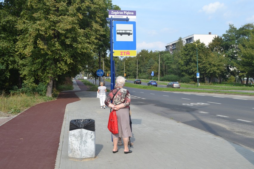 Obecnie na przystanku Zagórze Piękna nie ma wiaty...