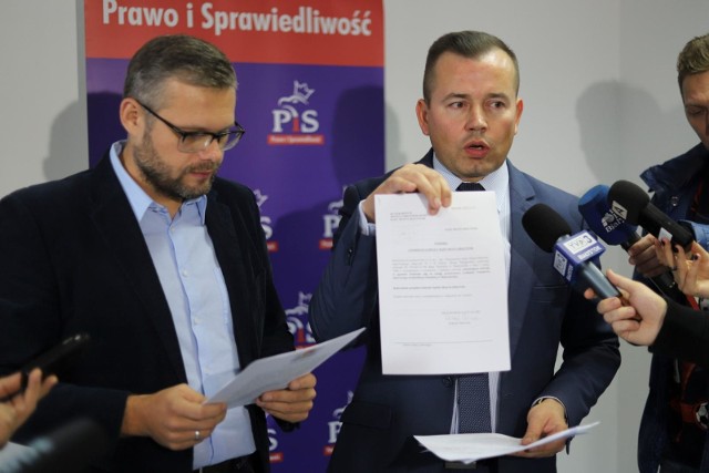 Piotr Jankowski (z lewej) i Henryk Dębowski przedstawili propozycje do budżetu Białegostoku na 2019 rok