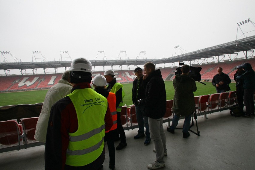 Budowa stadionu Widzewa. Jest już murawa na boisku [ZDJĘCIA, FILM]