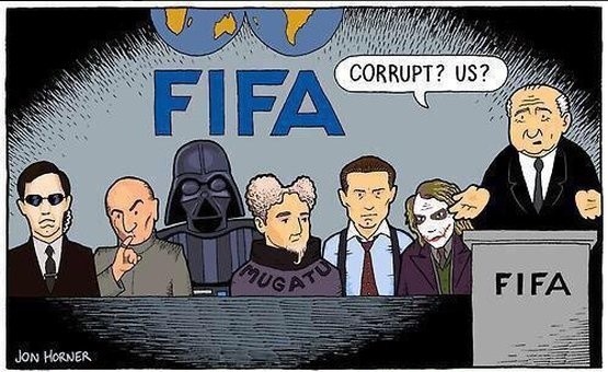 Afera korupcyjna FIFA -  najlepsze MEMY