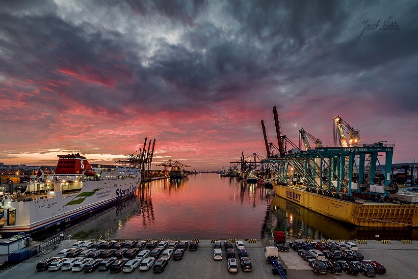 I miejsce - Jacek Plichta, Port Gdynia, 7.10.2018