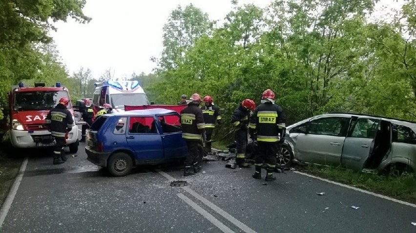 Wypadek w Goszczanowcu