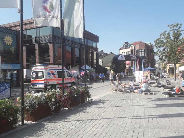 Kinder+Sport Mini Tour de Pologne w Jaworznie został odwołany. Rynek w Jaworznie był praktycznie pusty
