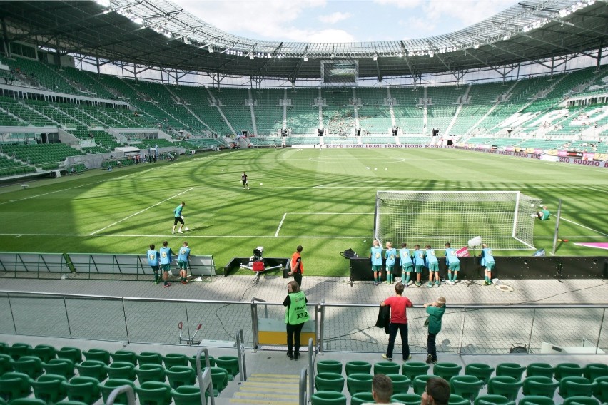 Stadion we Wrocławiu.