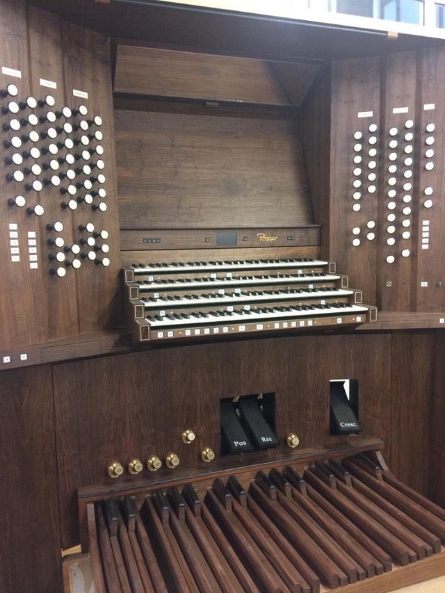 Stół gry nowych organów głównych w kościele Mariackim jest już gotowy