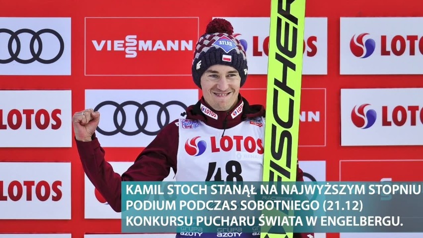 PŚ w skokach: Kamil Stoch wygrał konkurs w Engelbergu! WYNIKI To pierwsza polska wygrana w tym sezonie Pucharu Świata WIDEO