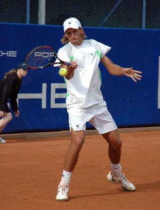 Łukasz Kubot (na zdjęciu) łatwo wygrał z Andy Roddickiem, jednym z najlepszych tenisistów świata.