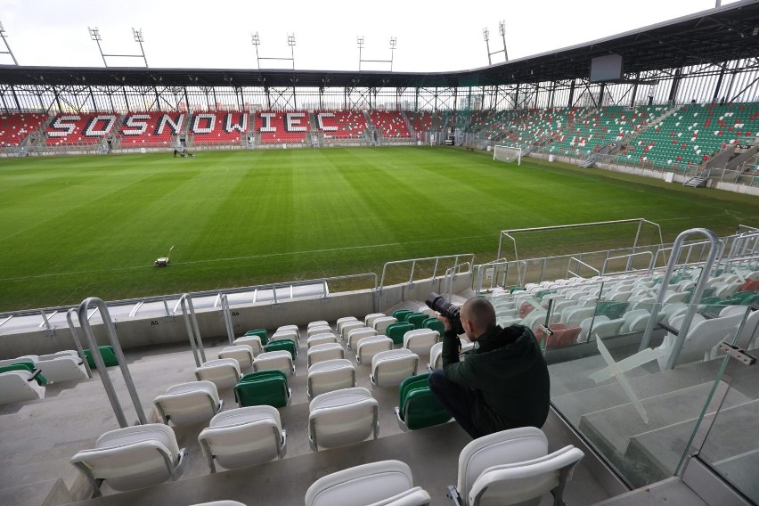 Nowy stadion Zagłębia Sosnowiec jest gotowy na mecz z GKS-em...