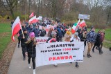 Marsz o Wolność. Manifestacja antycovidowców w Warszawie. Wśród nich m.in. Grzegorz Braun z Konfederacji
