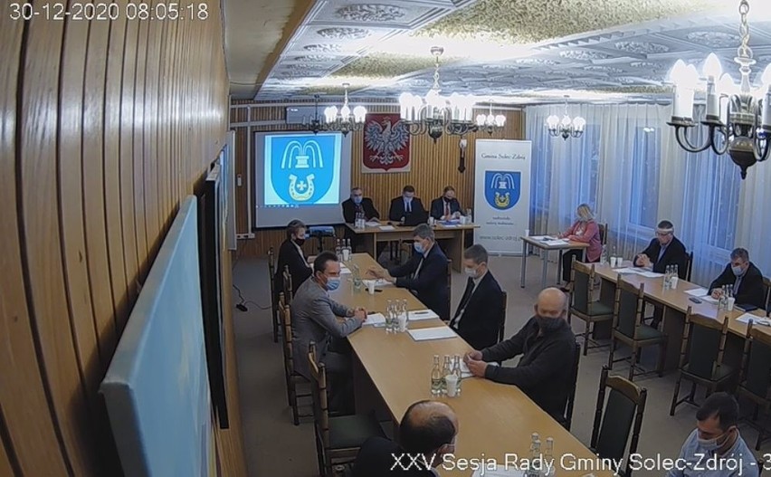 Sesja Rady Gminy Solec-Zdrój. Zapis transmisji online