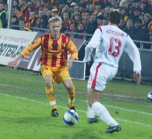 Kokoszka rozegrał niewiele spotkań w polskiej lidze