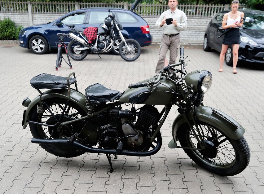 Legendarny motocykl wojskowy Sokół 600 przejdzie remont w Szczecinie