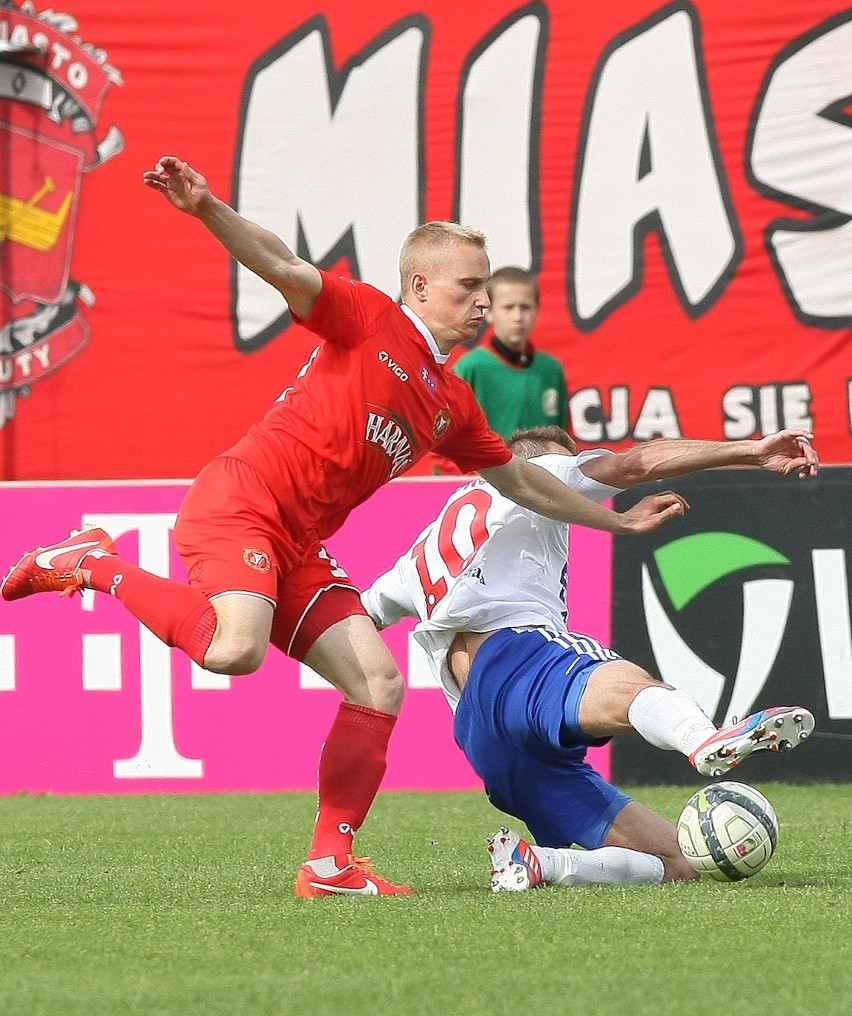 Widzew - Podbeskidzie 1:2 na zakończenie sezonu 2012/2013