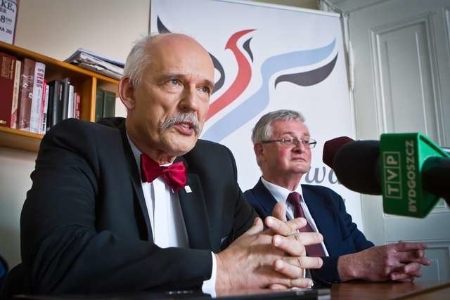 Jedną z pięciu partii, ktora uzyskała największe poparcie jest Nowa Prawica Janusza Korwin-Mikkego