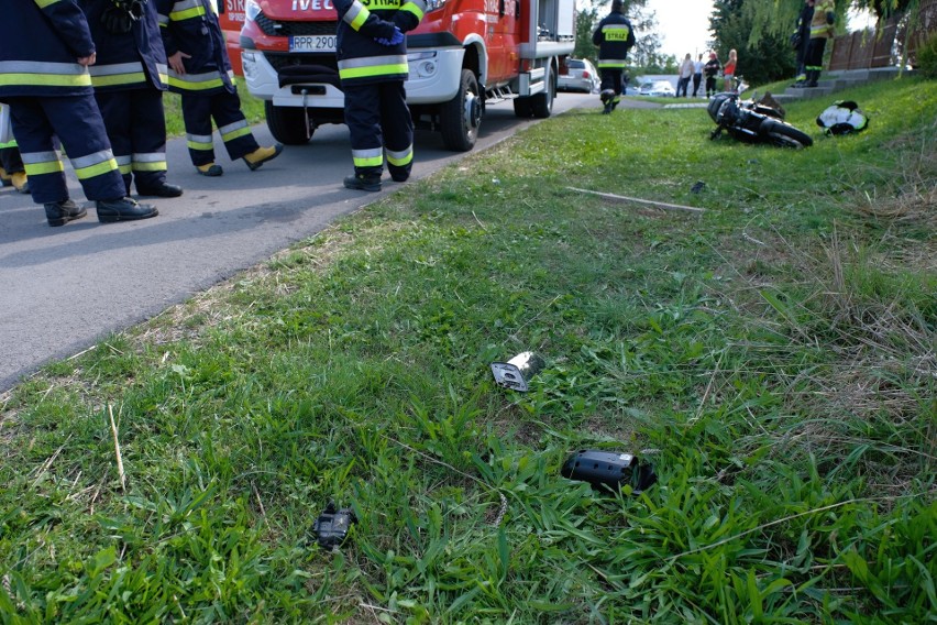 Do wypadku doszło w piątek przed godz. 15 w Orzechowcach w...