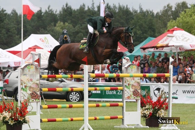 Mściwoj Kiecoń okazał się najlepszy w rundzie Złotej (przeszkody o wysokości 130-135 cm)