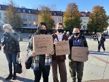 Białystok. Manifestacja "Młodzi solidarnie z Protestem Medyków" na Rynku Kościuszki (ZDJĘCIA)
