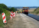 Postęp prac przy remoncie drogi Ustka - Darłowo [ZDJĘCIA]