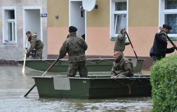 Tak jeszcze kilka dni temu wyglądały niektóre ulice Krosna Odrzańskiego