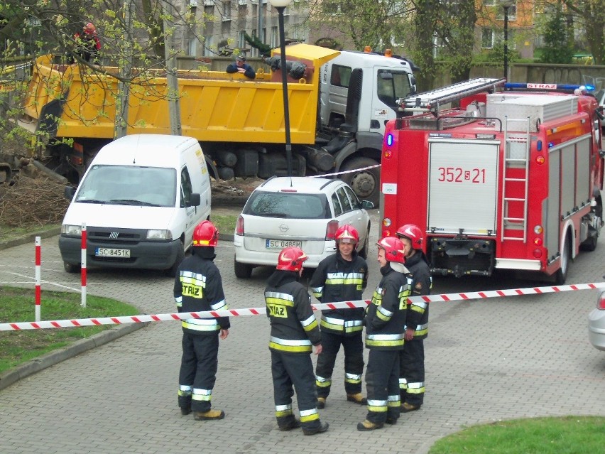 Niewybuchy znaleziono w Częstochowie porzy ul. Dąbrowskiego