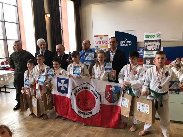 Reprezentanci Akademii Judo Rzeszów świetnie spisali się na turnieju w Wierzchosławicach