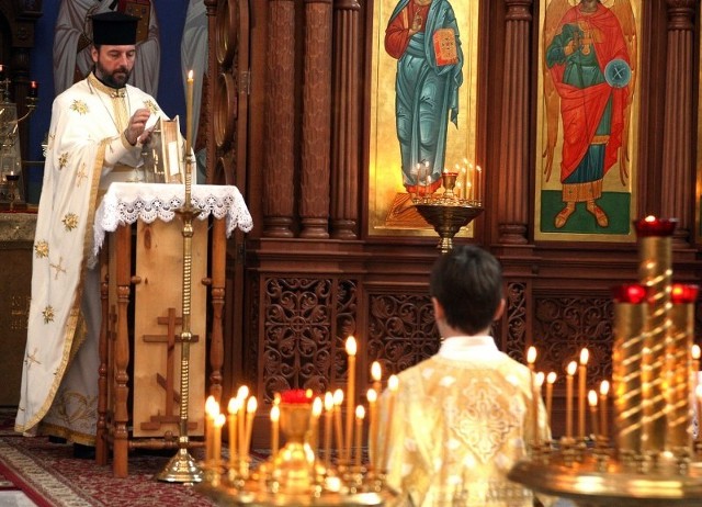 Wczoraj szczecińscy prawosławni celebrowali w cerkwi św. Mikołaja "Rożdjestwo Chrystowo", czyli pierwszy dzień świąt Bożego Narodzenia.