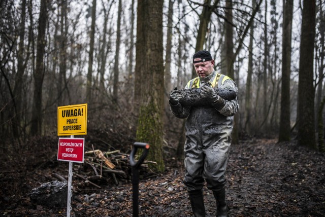 Pociski na Kępie Bazarowej zalegają na głębokości do półtorametra. Dotychczas naliczono ich 18. Ewentualna eksplozja mogłaby stanowić wielkie zagrożenie dla Torunia.Czytaj także:Toruń na archiwalnych zdjęciach z 20-lecie międzywojennego