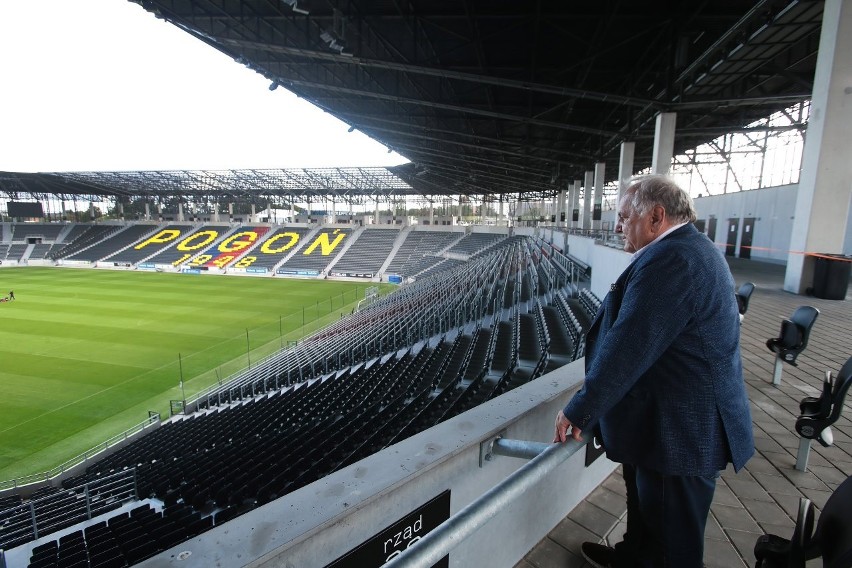 Stadion Pogoni Szczecin - stan na 26 września 2022.