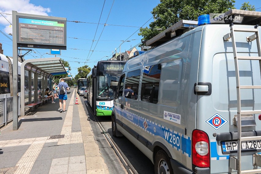 Wypadek na Bramie Portowej w Szczecinie