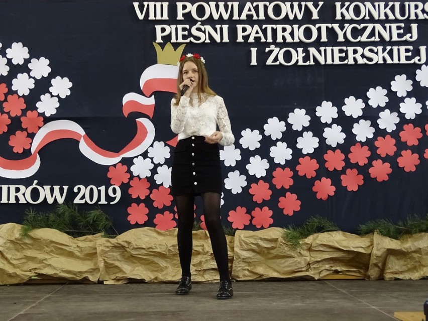 Powiatowy Konkurs Pieśni Patriotycznej i Żołnierskiej w...