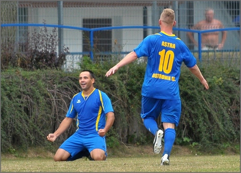 Astra Ustronie Morskie - Pogoń II Szczecin 1:1