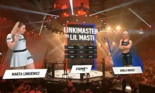 Linkiewicz vs Sexmasterka Lil Masti na Fame MMA 4. Kto...