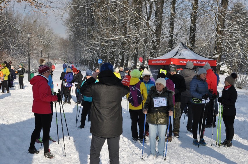 Nordic Walking z Sercem dla WOŚP 2017 w Parku Śląskim