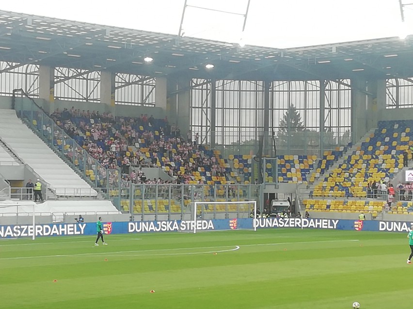 Mecz w Dunajskiej Stredzie miał barwną oprawę