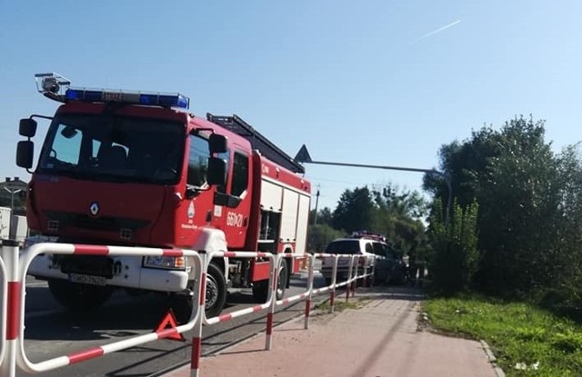 Dwie osobówki zderzyły się na ulicy Młodzieżowej w Wodzisławiu Śl.