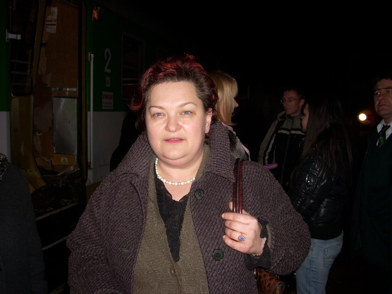 Beata Nowak była pasażerką jednego z pociągów