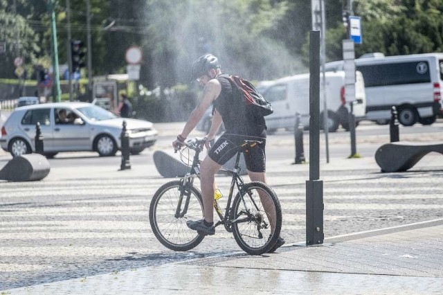 W upalne dni najlepsza choć symboliczna kąpiel wodnaKolejne zdjęcie --->