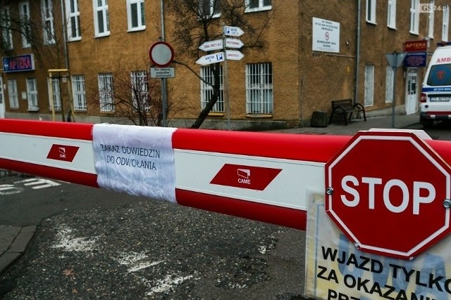 Zakaz obowiązuje do czasu całkowitego wygaśnięcia ogniska choroby w szpitalu MSWiA w Szczecinie