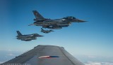 32. Baza Lotnictwa Taktycznego w Łasku. Tankowanie F-16 z włączonym silnikiem