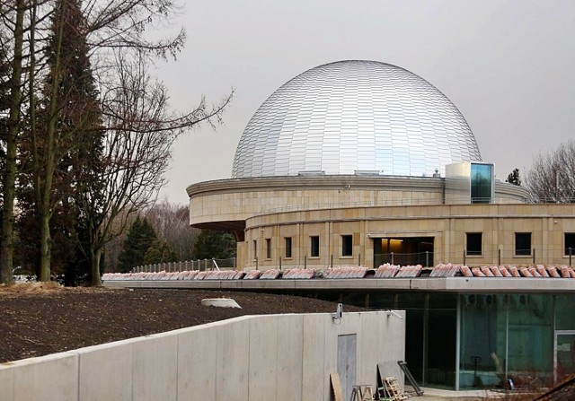 Trwa rozbudowa Planetarium Śląskiego w Chorzowie.