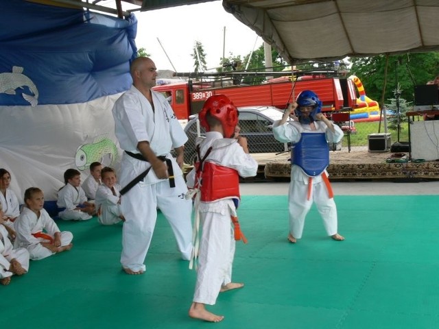 Wystąpili zawodnicy gorzyckiego Klubu Karate "Kyokushin&#8221;.