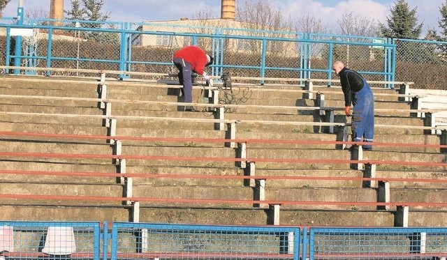 Stadion Błękitnych przechodzi modernizację