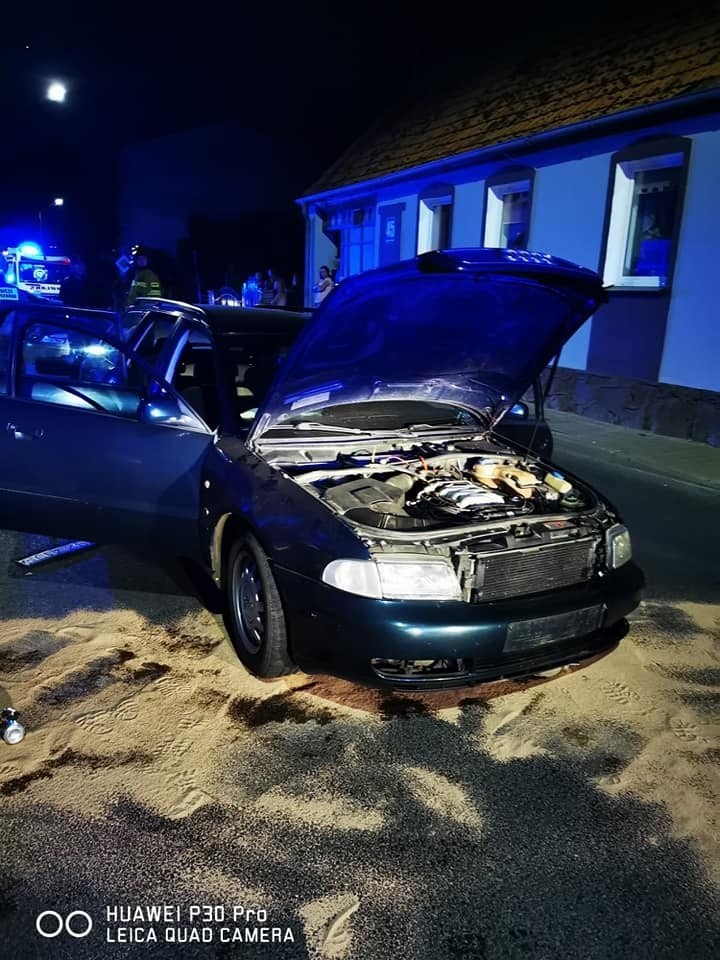 Wypadek w Barwicach przy ul. Wojska Polskiego