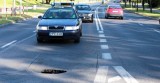 Na ul. Wyszyńskiego w Zielonej Górze zapadł się asfalt (zdjęcia)